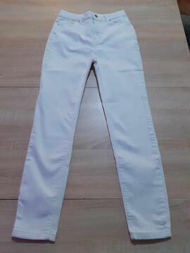 Jean blanc femme Primark T36