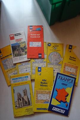 Cartes routières anciennes