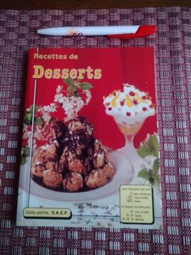 Recettes de desserts