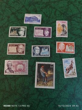 timbres neufs France 71