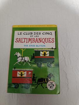 Livre enfant - Bibliothèque rose - Le club des cinq et les saltimbanques