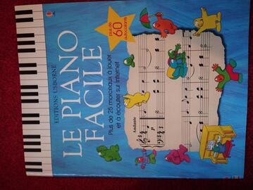 livre de partitions de piano pour enfant