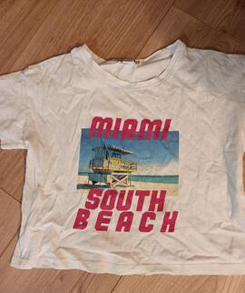 T-shirt petit haut Miami