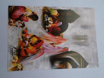 Lot de cartes : reproductions de tableaux de Raymond Poulet