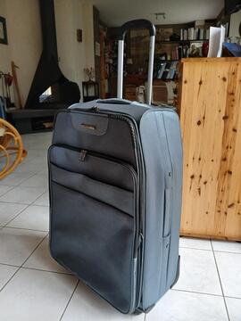 Grande valise grise