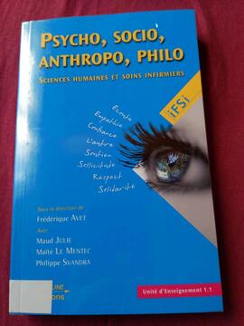 psycho socio anthropo philo. sciences humaines et soins infirmiers