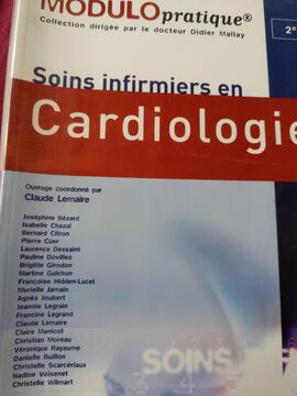 soins infirmiers en cardiologie