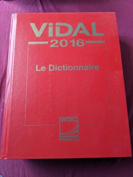 Vidal dictionnaire pharmacie