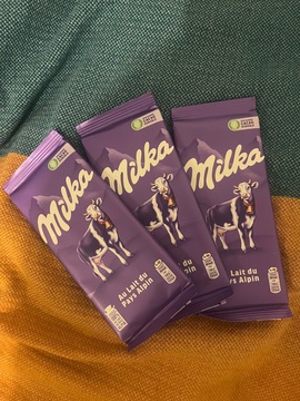 Lot de tablettes au chocolat Milka