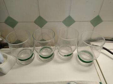 5 verres