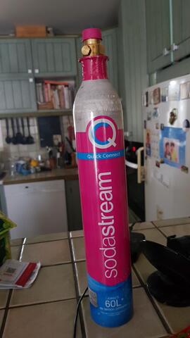 recharge gaz sodastream neuve