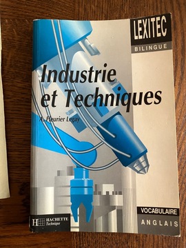 livre Industrie et techniques bilingue anglais