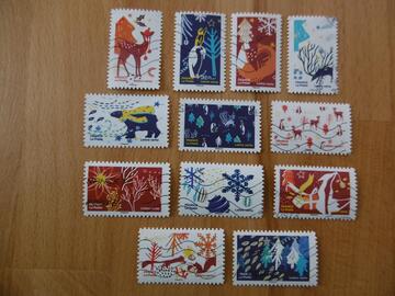 Série timbres Ensemble fêtons un Noël qui fait du bien 2021