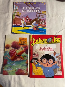 3 livres enfants