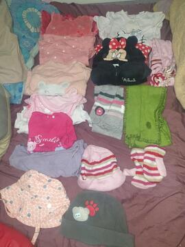 lot Vêtements Fille 12-18 mois