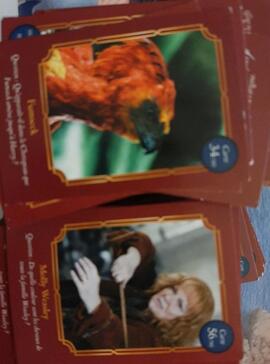 gros lot cartes auchan harry potter