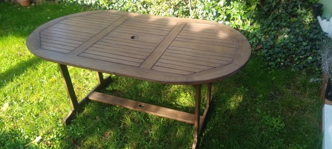 Table de jardin