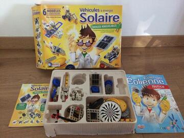 Jeu véhicules à énergie solaire.