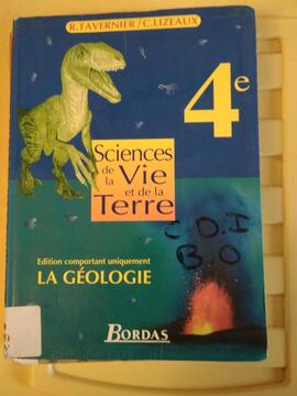 Livre scolaire SVT