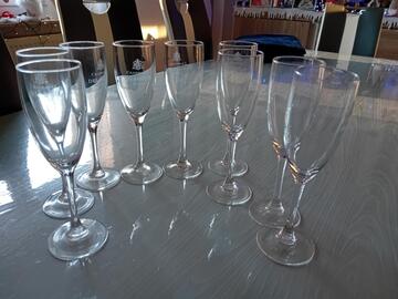 verre à champagne