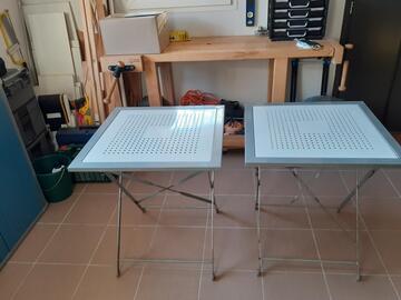 tables pliantes 60 x 60