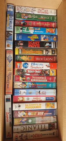 lot cassettes VHS