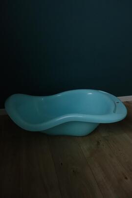 Baignoire pour bébé ergonomique - Couleur bleu ciel