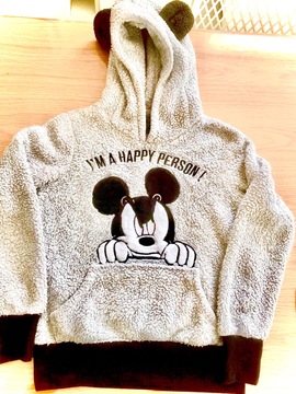 pull Mickey undiz gris clair