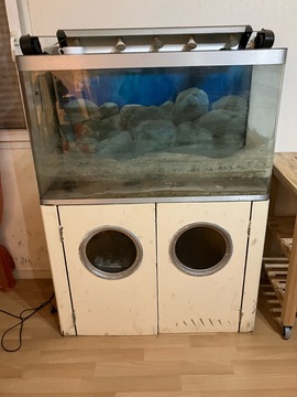 aquarium sur meuble