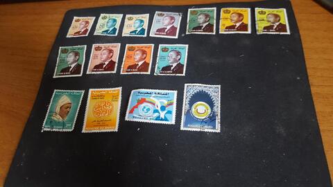 Timbres du Maroc x 15