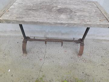 Petite table basse d'extérieur