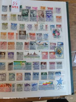 page timbres Italie