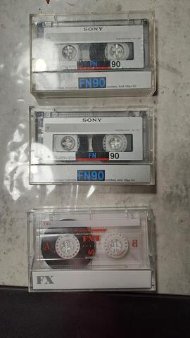 cassettes audio