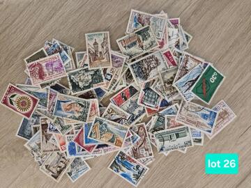 lot N°26. timbres français