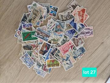 lot N°27. timbres français