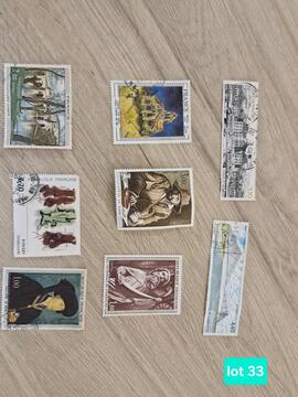 lot N°33. timbres français