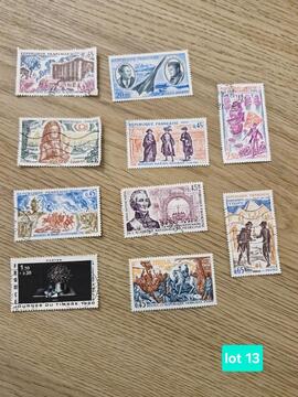 lot N°38. Timbres de France