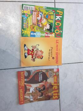 lot livres et activités 7-10 ans environ