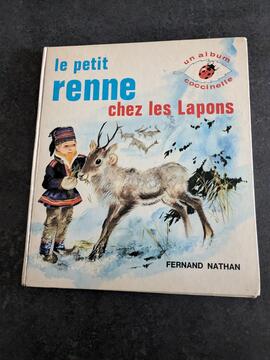 livre enfant le petit renne chez les lapons