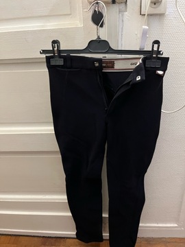 Pantalon d’équitation bleu marine T34-36