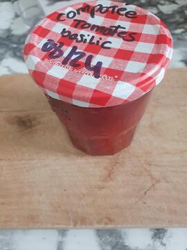 compotée de tomate basilic