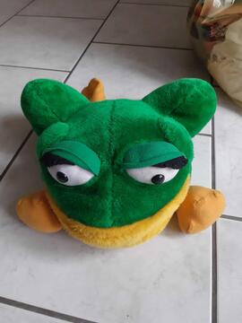 Peluche grenouille