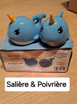 Salière et Poivrier