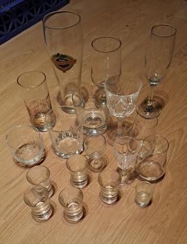 Lot de verres