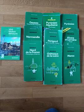 lot guides vert France et Maroc