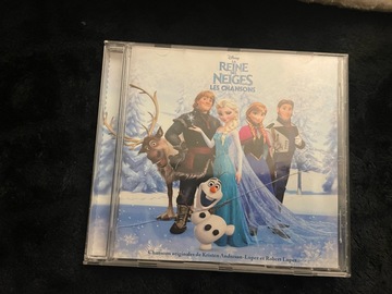 Cd la reine des neiges couvercle fissuré