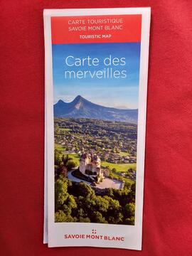 Carte touristique Savoie Mont Blanc