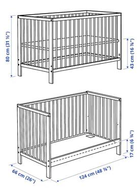 Lit bébé évolutif ikea