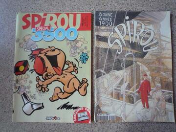 2 Spirou année 2000 et 2005, très bon état