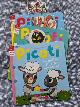 3 magazines Picoti (9 mois a 3 ans)